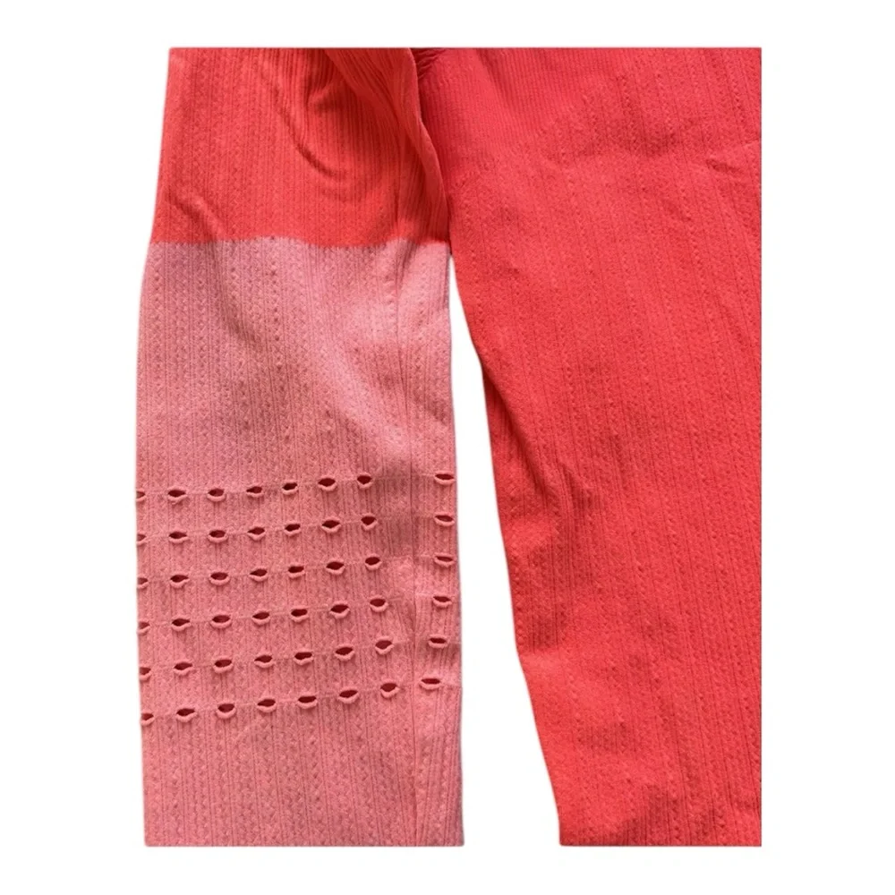 ALO Yoga Pink Long Sleeve Tee - Picture 4 of 7